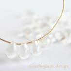  Чехия стекло бисер Drop примерно 9×6mm crystal luster примерно 20 шт ... Чехия бисер материал бисер детали ширина дыра серьги 