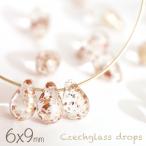  Чехия бисер Drop 6×9mm crystal bronze × Gold примерно 20 шт ... Чехия стекло прозрачный прозрачный Gold материал бисер детали ширина дыра серьги 
