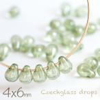  Чехия бисер Drop 4×6mm зеленый luster примерно 30 шт ... Чехия стекло зеленый зеленый материалы ручной работы бисер детали ширина дыра серьги 