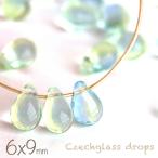  Чехия бисер Drop 6×9mmbai цвет лимон желтый × свет сапфир голубой примерно 20 шт .... Чехия стекло зеленый синий желтый цвет материал бисер детали ширина дыра серьги 