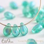  Чехия бисер Drop 6×9mm изумруд голубой Aurora примерно 20 шт .... Чехия стекло аксессуары детали материал бисер детали ширина дыра серьги зеленый синий зеленый 