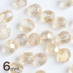  Чехия бисер FP 6mm crystal шампанское 20 шт аксессуары детали fire - полировка Чехия стекло бисер детали серьги материалы материал ручная работа 