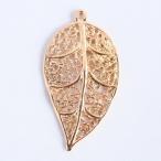  аксессуары детали metal очарование ... leaf Gold лист .. лист узор растения рукоделие ручная работа детали metal детали серьги серьги 