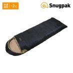ショッピング寝袋 スナグパック ベースキャンプ アダプタブルシステム SP11424BK ブラック 寝袋 快適外気温-2度 シュラフ キャンプ