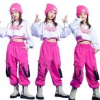  rose розовый Kids танцевальный костюм Kids танцевальный костюм ребенок hip-hop Dunk верх рубашка серебристый жевательная резинка t рубашка шаровары выставить девочка танцевальный костюм 