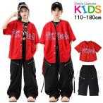  Baseball рубашка бейсбол способ красный Kids танцевальный костюм рубашка с коротким рукавом внутренний брюки Street hip-hop выставить мужчина девочка .. серия презентация постановка одежда 