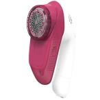 毛玉取り器 充電交流式 コードレス AC電源 毛玉とるとる  ワインレッド マクセルイズミ KC-NW79-R