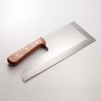 つば屋包丁店 そば切り包丁 曲柄 31.5ｃｍ そば打ち道具 大西製粉出荷