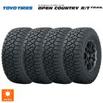 送料無料 サマータイヤ 4本セット 275/70R18 125/122Q 18インチ トーヨー オープンカントリー RT トレイル ブラックレター 新