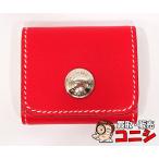 [ качество KONI si][HERMES/ Hermes ] post ito с футляром . покрытие кожа красный серия красный серебряный металлические принадлежности с коробкой прекрасный товар [ включая доставку ]m0179m