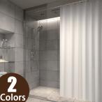 防かび加工 シャワーカーテン （タテ使い） リリカラ TM-54437〜TM-54438 ハトメ仕様 ヒダなしカーテン 幅161〜360cm×丈221〜240cm