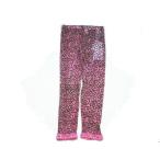 ショッピングRONI 半額処分 セール RONI ロニィ ヒョウ柄チュール8分丈レギンス