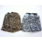  полцены ликвидация обычная цена 3080 иен включая налог BEBE производить * леопардовая расцветка искусственный мех гетры 