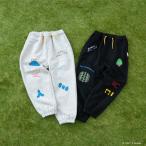 petit main プティマイン 【and D.】 あつまれ！プラレールズ アイコンスウェットパンツ 長ズボン 90 100 110 120cm キッズ