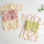 ショッピング甚平 女の子 cotocotte コトコト 帯つき 甚平ロンパース 70 80 90cm オフホワイト ピンク さくらんぼ 夏祭り 女の子 70 80 90cm ベビー キッズ