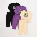 XLARGE KIDS XLarge Kids [WEB ограничение ] динозавр узор выставить длинный рукав футболка брюки 80cm baby 