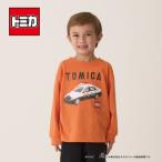 b-ROOM ビールーム トミカ カイテキ天竺 Emergency Vehicle Tシャツ 長袖 100 110 120 130cm オレンジ カジュアル キッズ