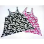 ショッピングRONI 【セール】ＲＯＮＩ（ロニィ）★６２ＤＡＹ限定アイテム・天竺ハート総柄フレアーロング丈タンクトップ【単品でのお買い得販売スタートです!!】