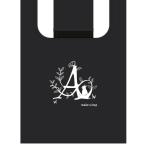 Yahoo! Yahoo!ショッピング(ヤフー ショッピング)ラッキーモチーフのイニシャルエコバッグ 【アルファベットA+うさぎ】（軽量＆折りたためる内ポケットつきポケッタブル仕様）