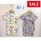 ショッピングBit\\\'z 【SALE】【40%OFF】BIT'Z ／ ビッツ 子供服 　ベビー服　ロンパス＋スタイセット　男の子 女の子　BABY