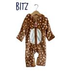 ショッピングBit\\\'z 【SALE】【50％OFF】BIT'Z ／ ビッツ 子供服 　ベビー服　２柄なりきりカバーオール　男の子 女の子　BABY FW