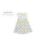 ショッピングセラフ 【SALE】【40%OFF】Seraph ／ セラフ 子供服 　水彩タッチサークル柄ノースリーブカットソーワンピ  女の子　2024SS
