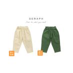 ショッピングセラフ 【SALE】【40%OFF】Seraph ／ セラフ 子供服 　裏起毛テーパードパンツ 10分丈　女の子　FW
