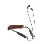 Klipsch X12 Bluetooth Neckband Headphones (Brown Leather)