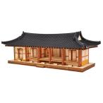 韓国伝統　瓦屋5間　1/87　ウッドモデル　キッド　模型 ジオラマ 家 キワヂプ