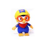 韓国キャラクター　ポロロ　ぬいぐるみ　中　28cm　PORORO ペンギン 公式 かわいい