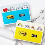 【韓国文具】BT21　3M　インデックス付箋　4種セット　[文房具][ポストイット][かわいい][防弾少年団]