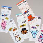 ショッピングbt21 【韓国文具】BT21　モバイル　デコ　ステッカー　2弾　[文房具][かわいい][防弾少年団][公式グッズ]