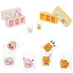 【雑貨】カカオフレンズ　ミニ杯　3個セット [Kakao Friends][RYAN][かわいい][グラス]