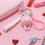 カカオフレンズ　リトルフレンズ　イニシャル　シリコン　キーリング [韓国雑貨][キーホルダー][アクセサリー][kakao friends][かわいい][公式]