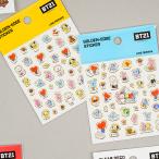 ショッピングbt21 BT21　ゴールデン　エッジ　ステッカー [韓国][文具][文房具][シール][かわいい][防弾少年団][公式]