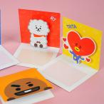 ショッピングbt21 BT21　ポップアップ　メッセージ　カード [韓国][文具][文房具][かわいい][防弾少年団][公式]