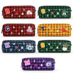 ショッピングbt21 BT21　C-ポケット　チェック　ペンケース [韓国文具][文房具][筆箱][かわいい][防弾少年団][BTS][公式]
