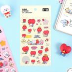 ショッピングbt21 BT21　ベビー　クリア　ステッカー　LITTLE BUDDY [韓国][文具][文房具][シール][かわいい][防弾少年団][BTS][公式]