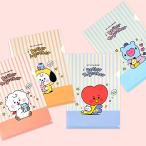 ショッピングbt21 BT21　A4　L字　フォルダ　LITTLE BUDDY [韓国][文具][文房具][防弾少年団][BTS][かわいい][公式]