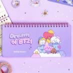 ショッピングbt21 BT21　ベビー　ウィークリー　プランナー　（DREAM） [韓国文具][文房具][カレンダー][スケジュール][かわいい][防弾少年団] [公式]