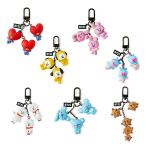 ショッピングbt21 BT21　ガヤガヤ　フィギュア　キーリング [韓国][雑貨][キーホルダー][かわいい][BTS][防弾少年団][公式]