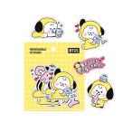 BT21 ベビー リムーバル ステッカー LITTLE BUDDY 韓国文具 文房具 シール デコレーション 防弾少年団 かわいい 公式
