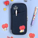 ショッピングbt21 BT21　P-ポケット　ポーチ　LITTLE BUDDY [韓国][文具][文房具][ペンケース][筆箱][かわいい][防弾少年団][公式]