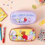 ショッピングbt21 BT21　MY LITTLE BUDDY　マルチ　ポーチ  防弾少年団 BTS 公式 韓国 筆箱 かわいい 文房具 文具