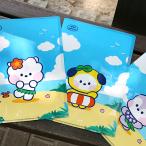 BT21 minini バカンス A4 L字 フォルダー BTS ファイル 防弾少年団 ミニニ 公式 かわいい 韓国