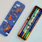 韓国　お日さまとお月さま　おとぎ話　モナミ　ボールペン　5本セット　韓国語 ハングル お土産 ギフト おもしろ 文具 文房具