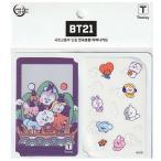BT21 рукоятка bok прозрачный Tmoney карта BTS пуленепробиваемый подросток . Корея транспорт карта T-money чай деньги 