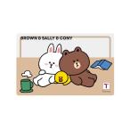  линия f линзы прозрачный Tmoney карта Peace группа Brown surrey Connie Корея транспорт карта LINE FRIENDS официальный чай деньги симпатичный 