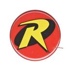 DCコミック缶バッジ021（バットマン・ロビン・シンボル）