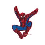 キャラクターワッペン（スパイダーマンＢ）